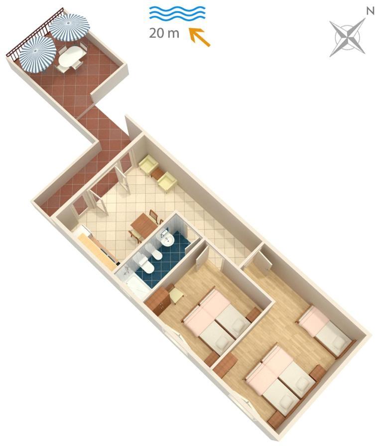 Apartments By The Sea Luka Dubrava, Peljesac - 284 Janjina エクステリア 写真